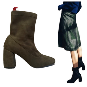 Daniella Shevel BellaMia Suede Pull on Boots